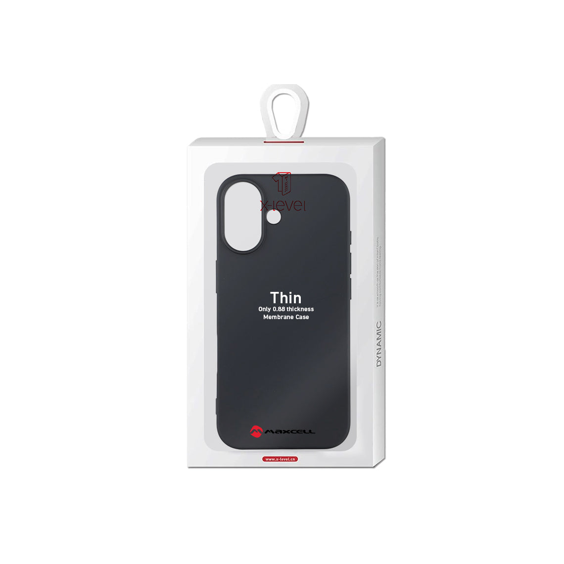 Husa X-Level » iPhone 17 , Thin Series, SoftTouch, BLACK