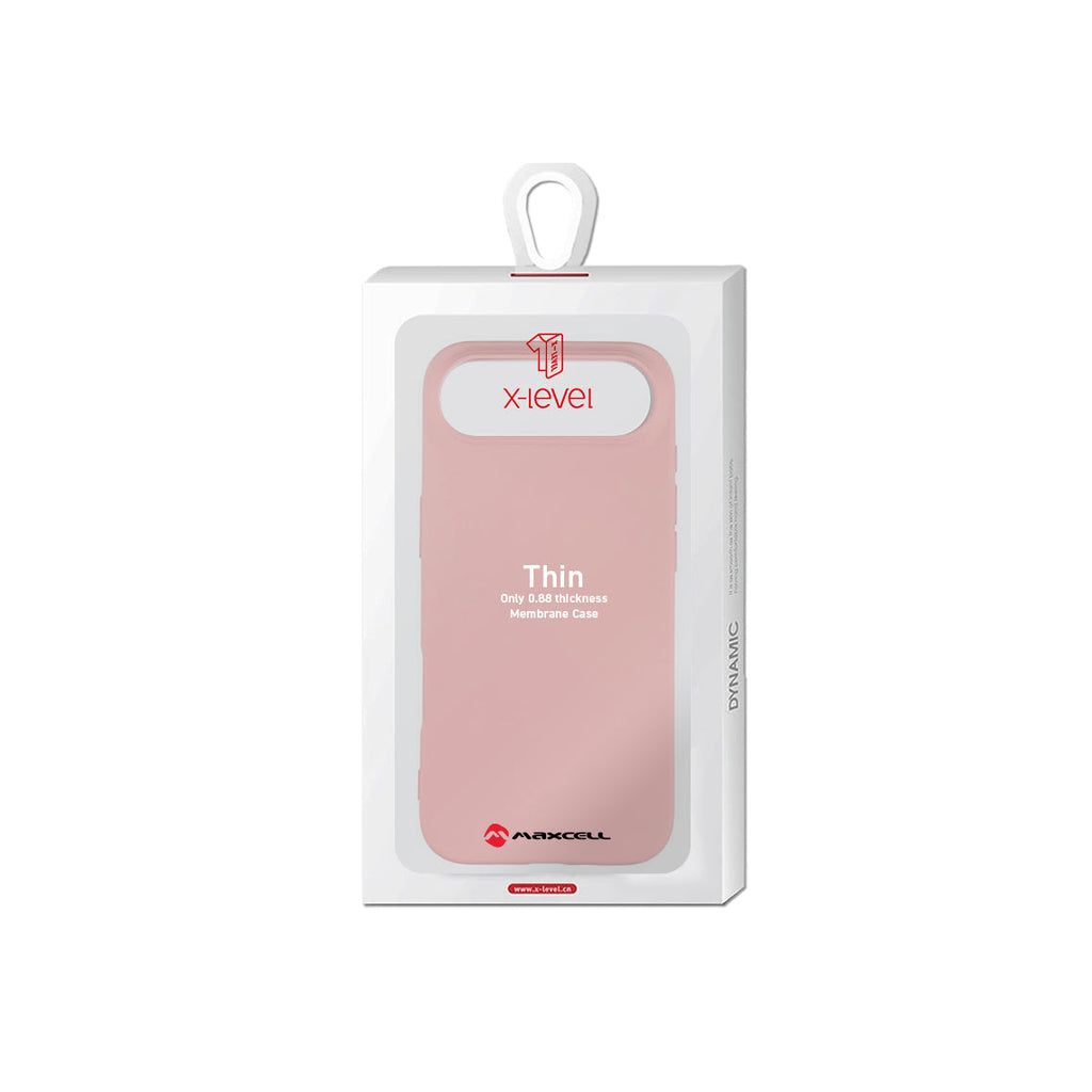 Husa X-Level » iPhone 17 Air, Thin Series, SoftTouch, PINK