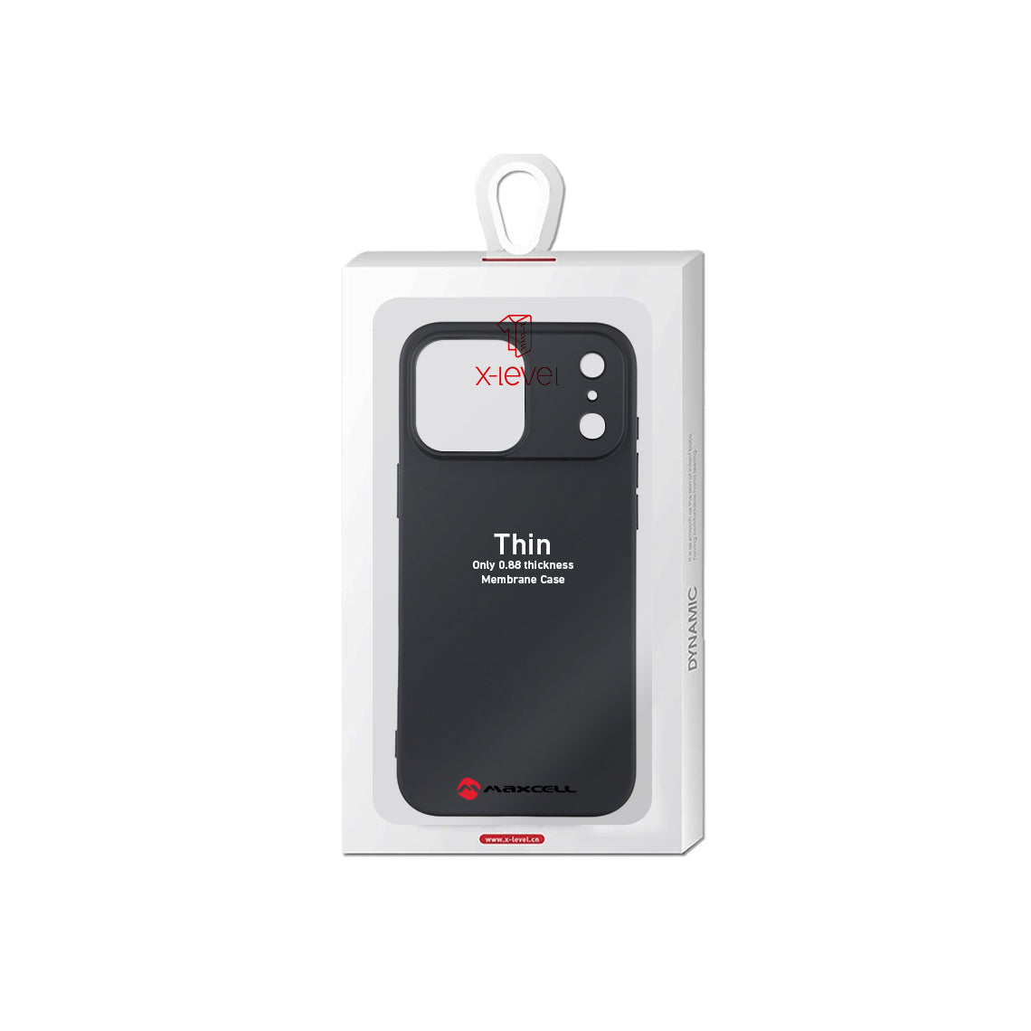 Husa X-Level » iPhone 17 Pro Max, Thin Series, SoftTouch, BLACK