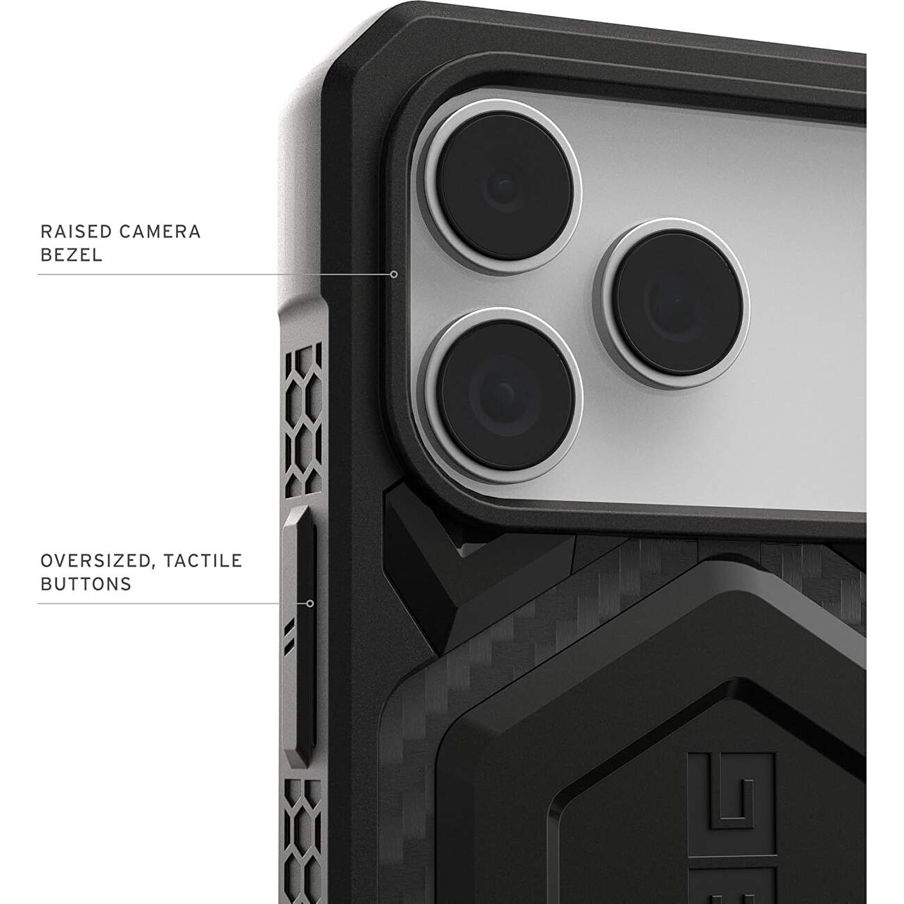 Husa pentru iPhone 17 Pro - UAG Monarch Pro - Carbon Fiber
