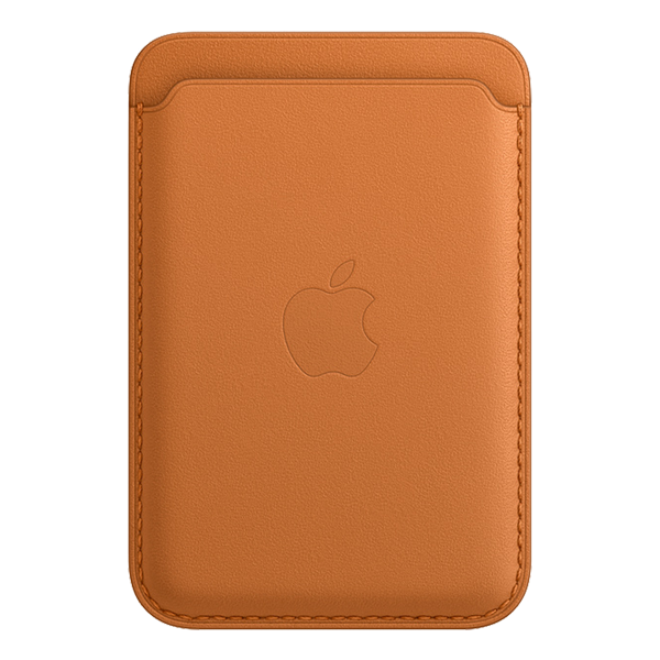 Portofel Apple din Piele pentru iPhone cu MagSafe, Golden Brown