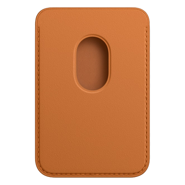 Portofel Apple din Piele pentru iPhone cu MagSafe, Golden Brown