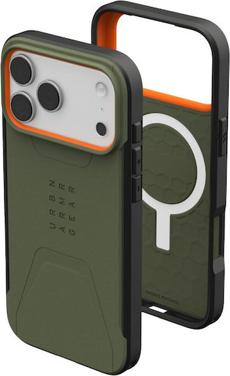 Husa iPhone 17 Pro Max UAG Civilian MagSafe,Olive