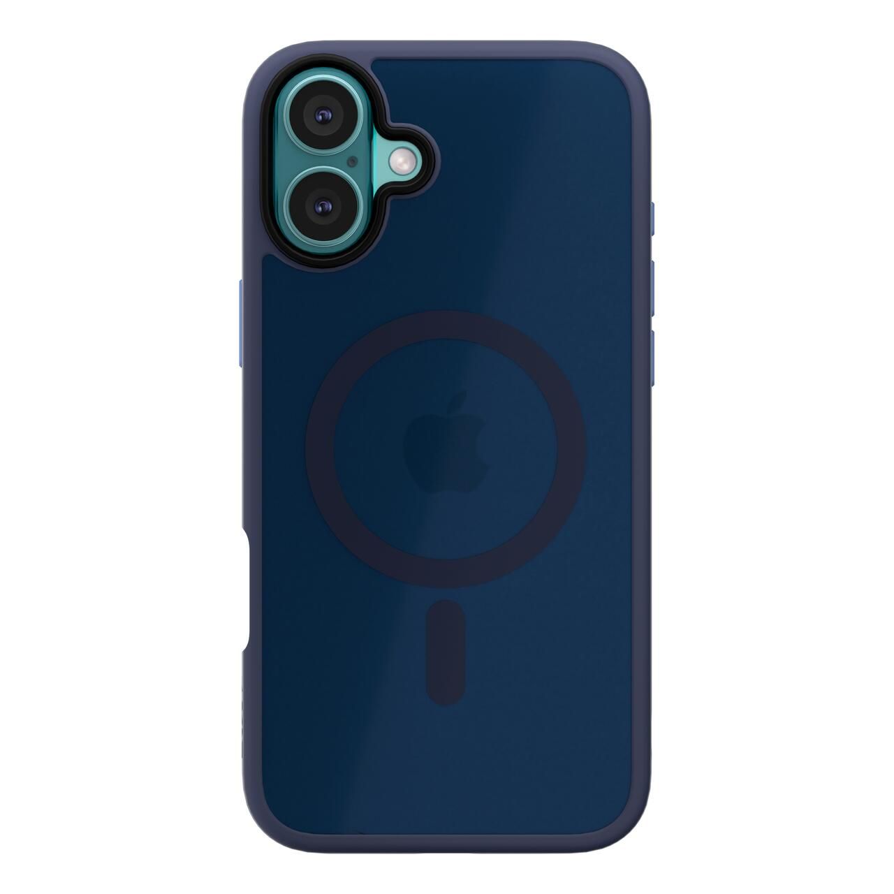 Husa iPhone 16 Mist Shield cu MagSafe, Albastru
