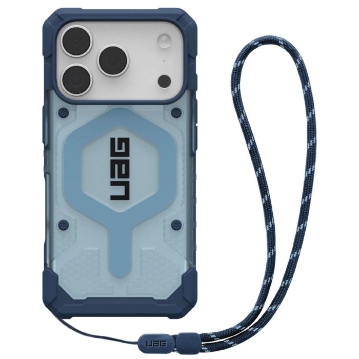 Husa UAG Pathfinder Clear MagSafe pentru iPhone 17 Pro Max , Blues