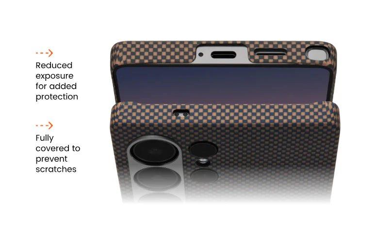 Husa Samsung S25 Plus ,Kevlar MagEZ 5  Twill GOLD 600D - Aramidă cu MagSafe