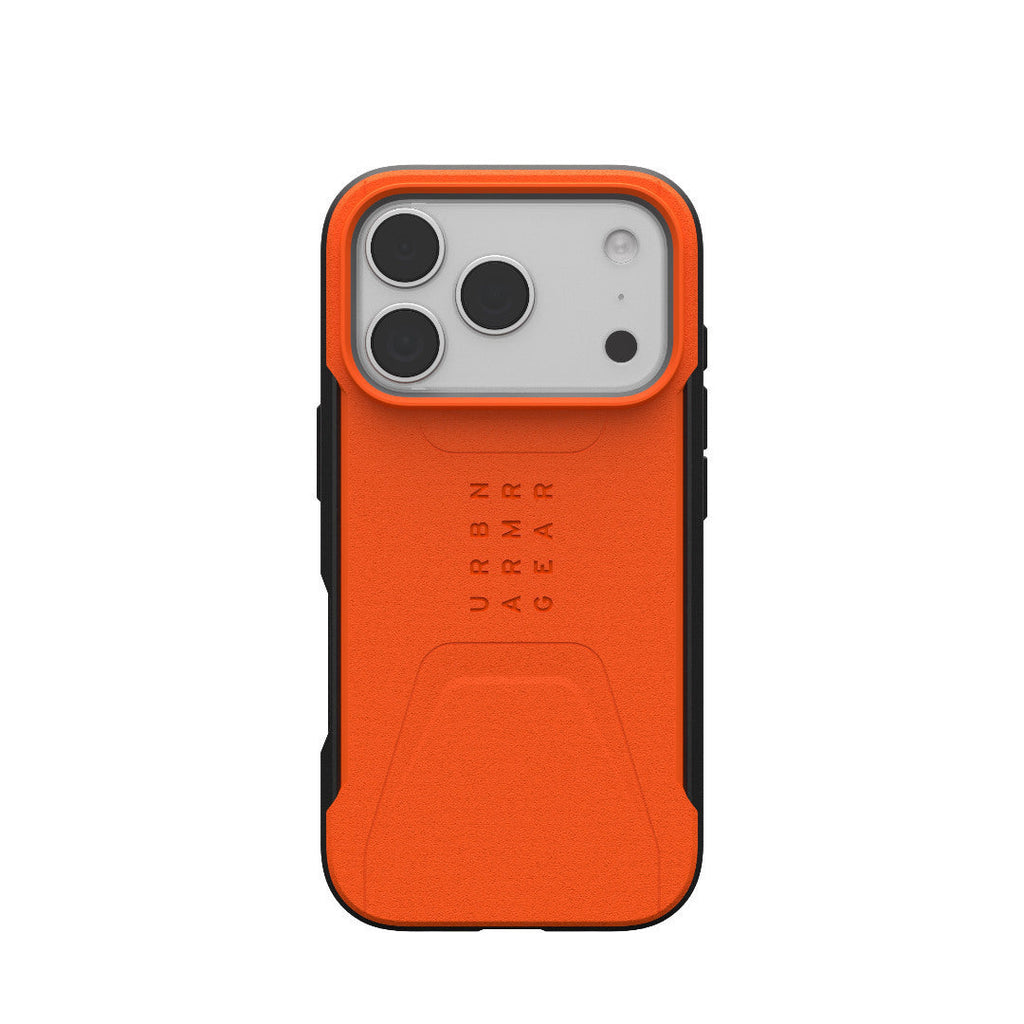 Husa iPhone 17 Pro Max UAG Civilian cu MagSafe, Orange