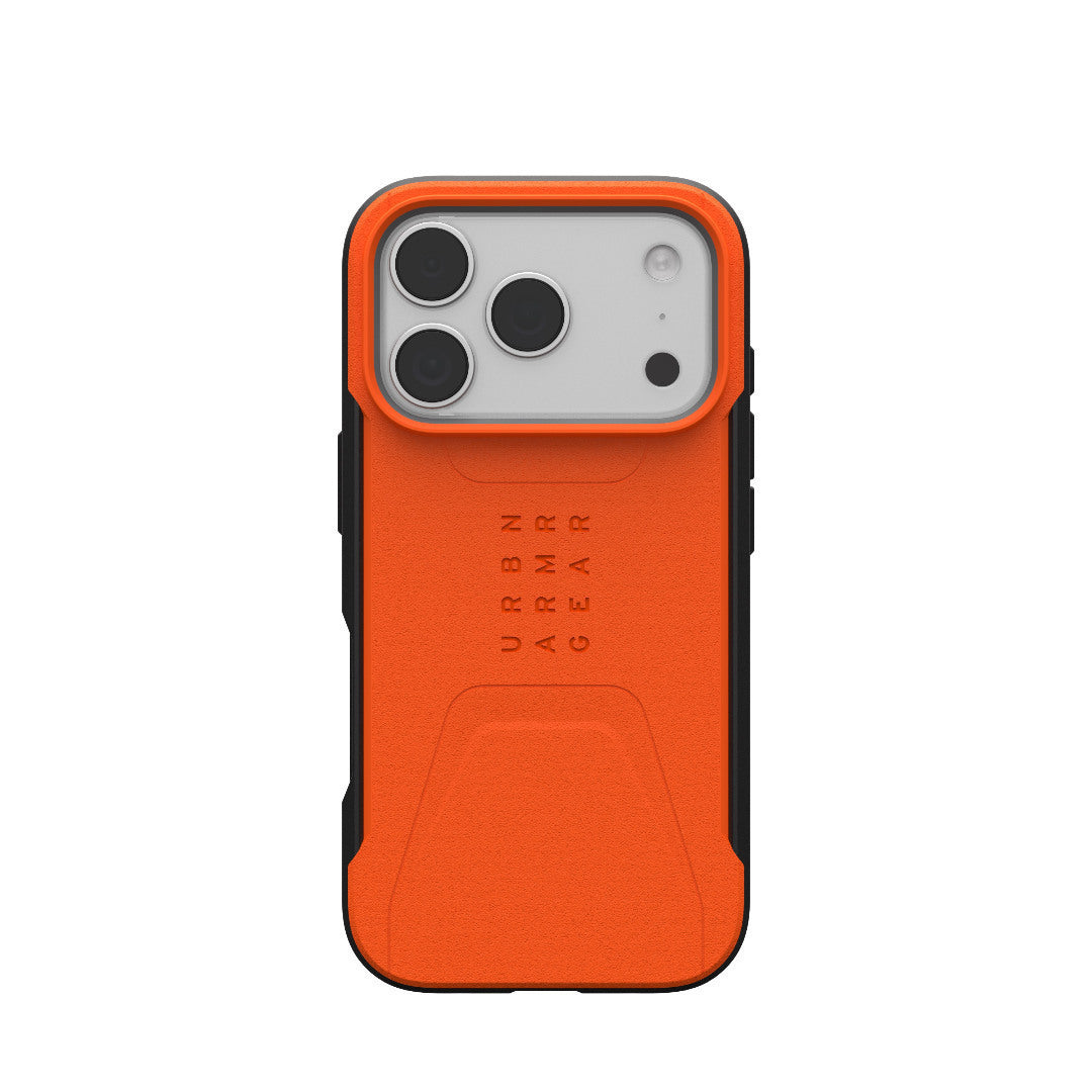 Husa iPhone 17 Pro Max UAG Civilian cu MagSafe, Orange