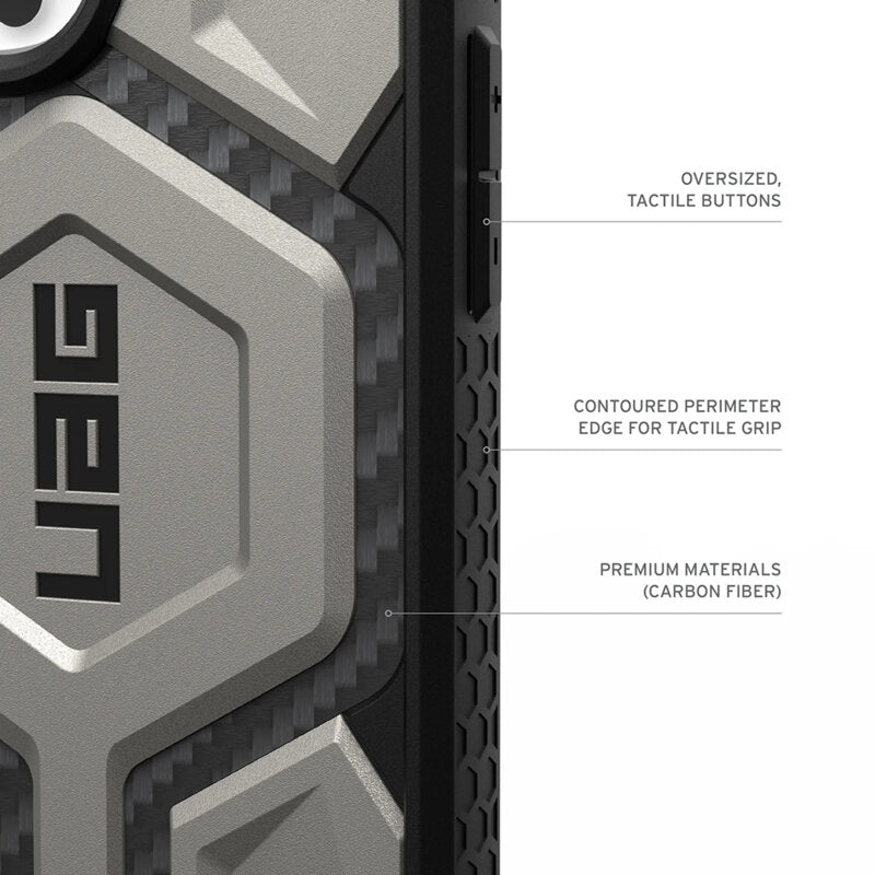 Husa iPhone 17 Pro Max – UAG Monarch Pro, Titanium