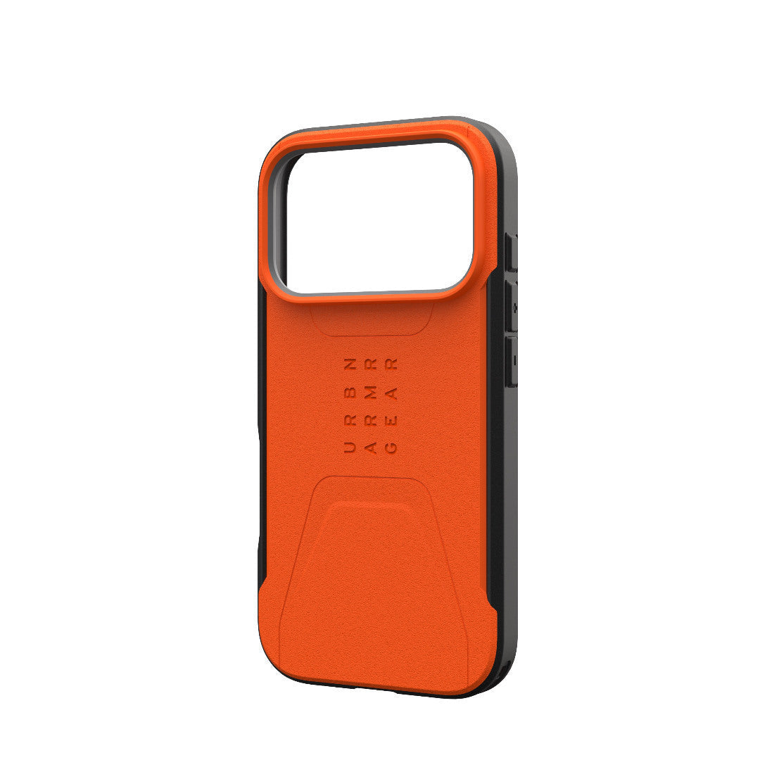 Husa iPhone 17 Pro Max UAG Civilian cu MagSafe, Orange