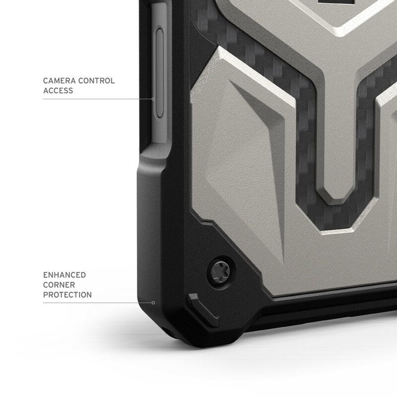 Husa iPhone 17 Pro Max – UAG Monarch Pro, Titanium