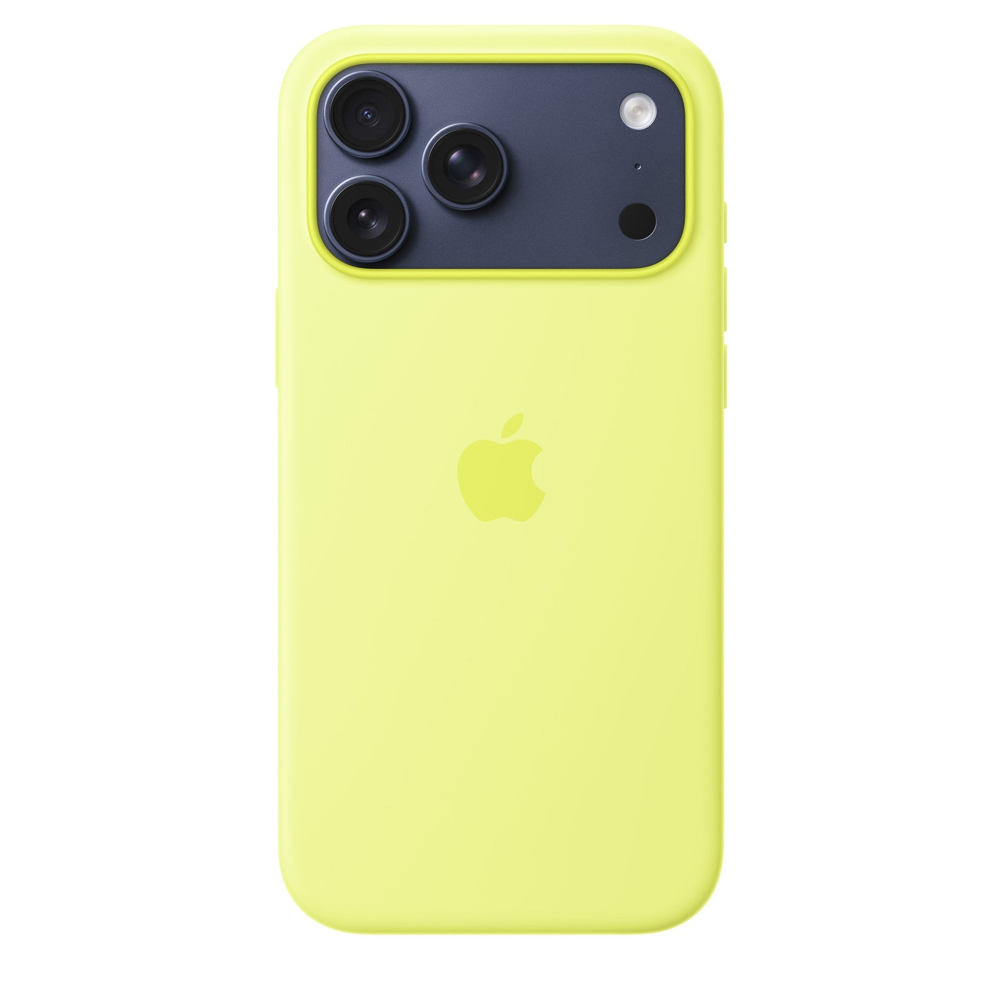 Husa Apple iPhone 17 Pro Silicone cu MagSafe – Neon Yellow