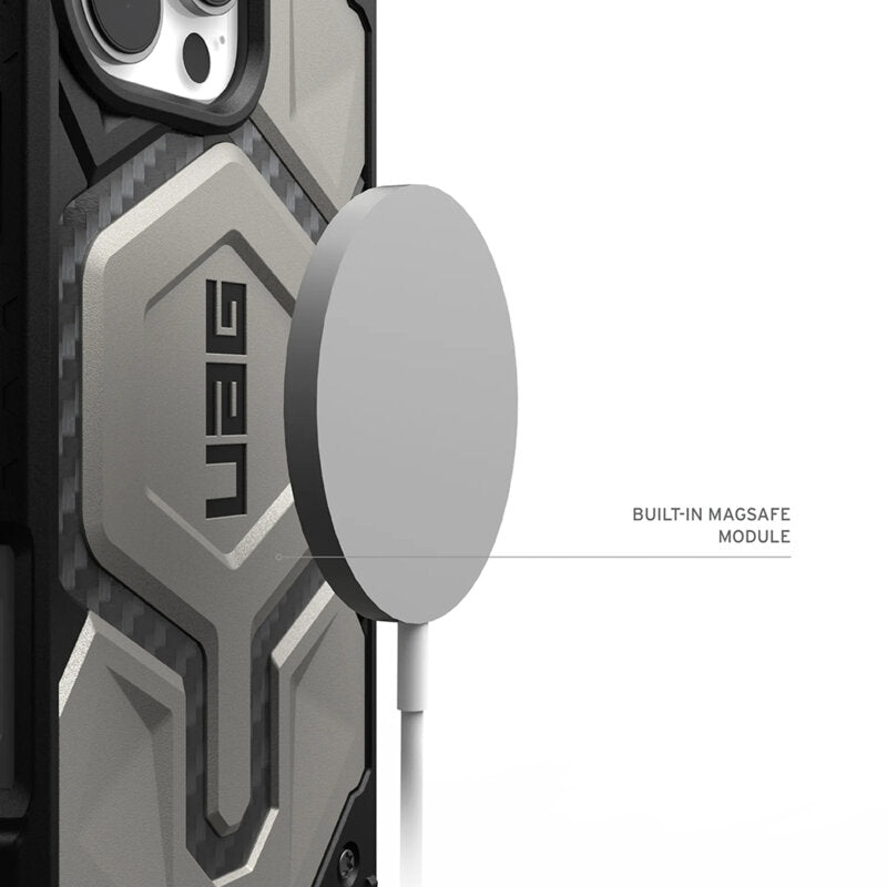 Husa iPhone 17 Pro Max – UAG Monarch Pro, Titanium