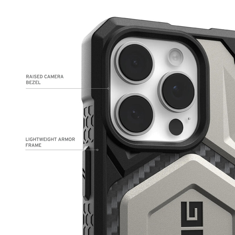 Husa iPhone 17 Pro Max – UAG Monarch Pro, Titanium