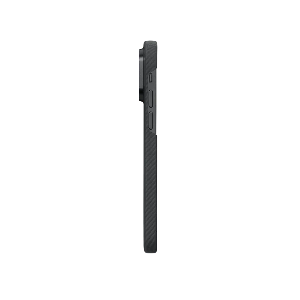 Husa de Protectie Kevlar 600D cu functie MagSafe pentru iPhone 13 Pro Max Carbon - mag-genius-accesorii