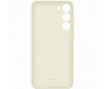 Husa Samsung Galaxy S24 din Silicon Crem
