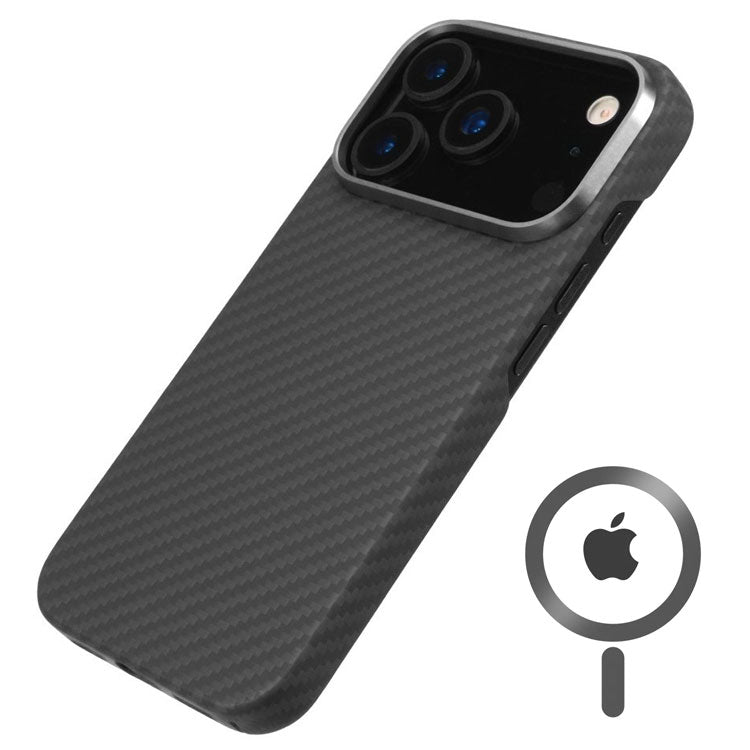 Husa MagEZ Kevlar iPhone 17 Pro, Aramida 600D cu functie MagSafe