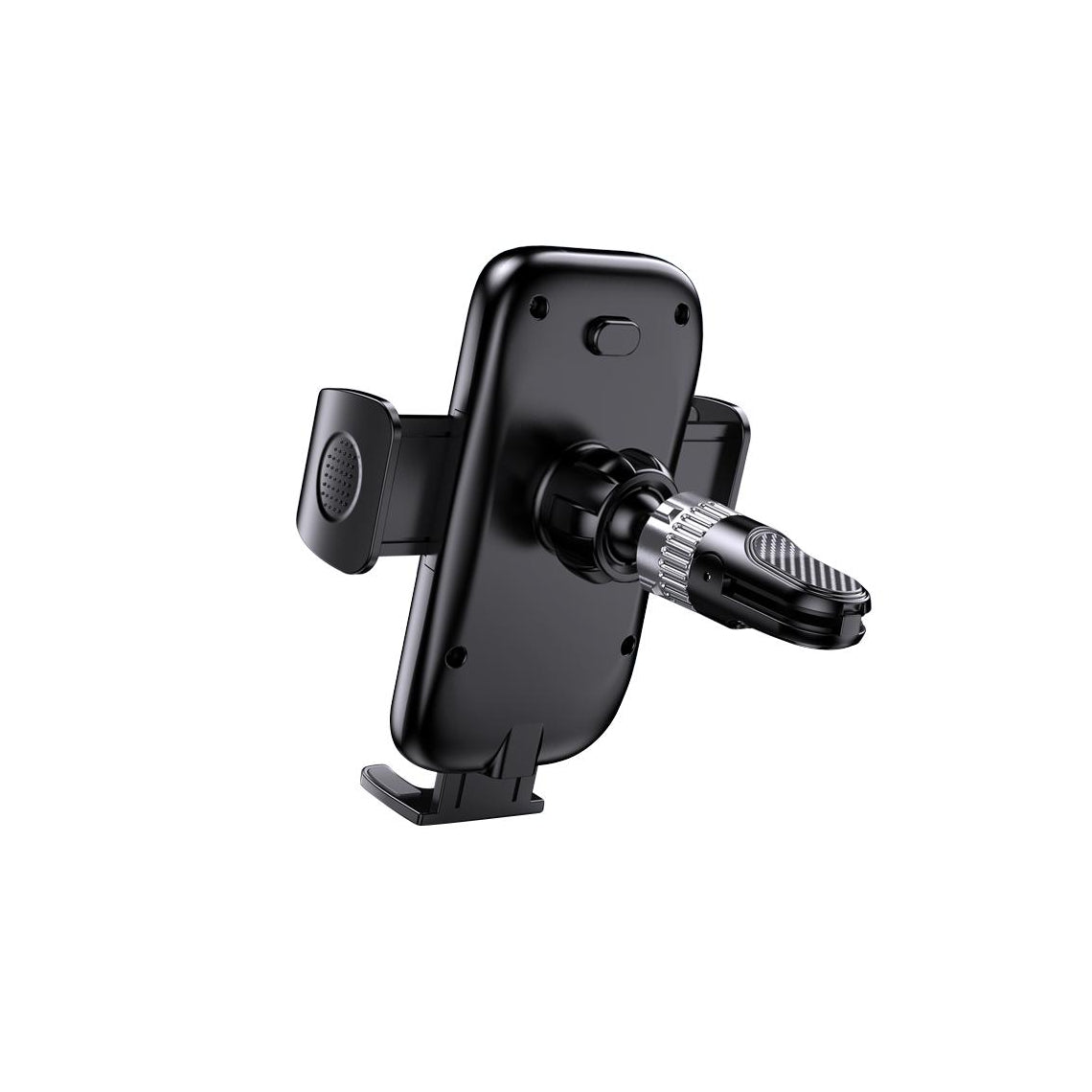 Kaku- Suport Auto,incarcare Wireless, 15W, fixare dubla, montaj  Ventilatie, cleme laterale, 360°, AutoGravity | BLACK