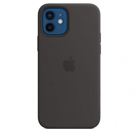 Husa de protectie Apple cu MagSafe pentru iPhone 12 Pro, Silicon - Culoare Black - mag-genius-accesorii