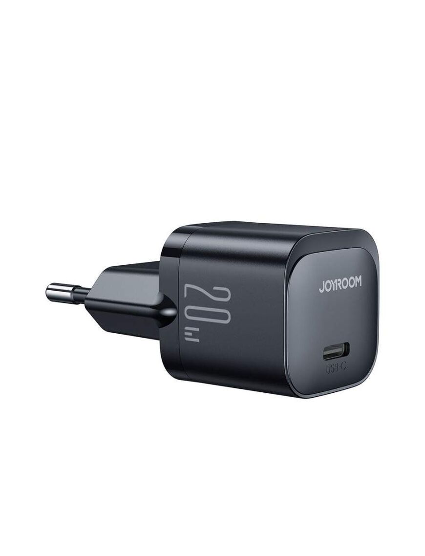 Incarcator rapid priza Joyroom USB Type C PD 25W Negru JR-TCF11 - mag-genius-accesorii