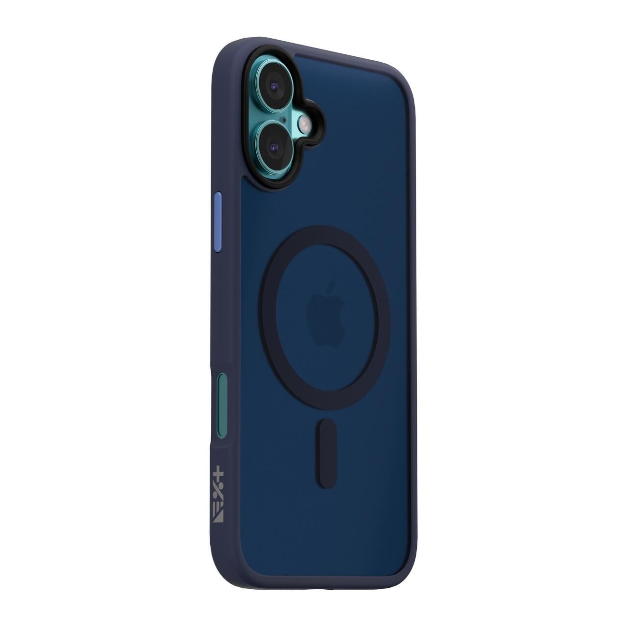 Husa iPhone 16 Mist Shield cu MagSafe, Albastru