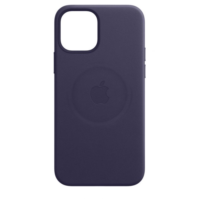 Husa de protectie Apple cu MagSafe pentru iPhone 14 Pro Max, Piele - Culoare Deep Violet - mag-genius-accesorii