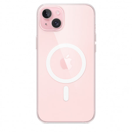 Husa iPhone 15 Apple Silicon cu MagSafe ,Transparenta