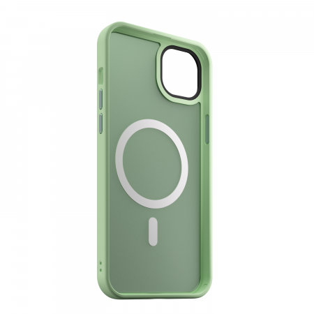 Husa iPhone 15 Plus cu MagSafe -  Mist Shield Case Pistachio