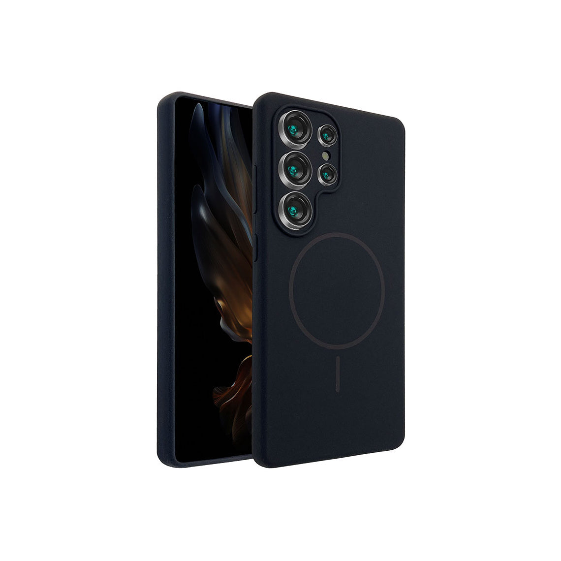 Husă MagThin pentru Samsung Galaxy S24 – Smooth Soft, MagSafe, Negru