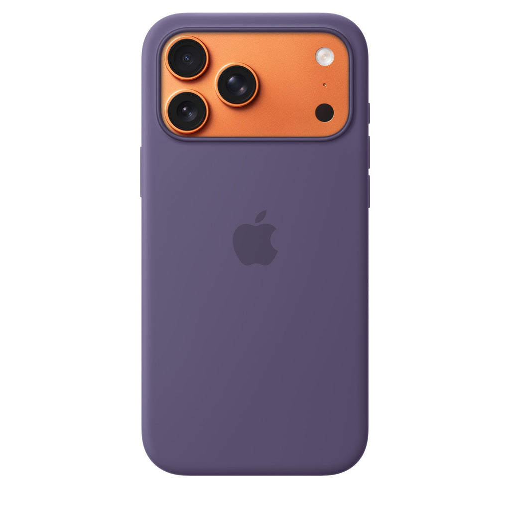 Husa iPhone 17 Pro Silicone with MagSafe – Purple Fog