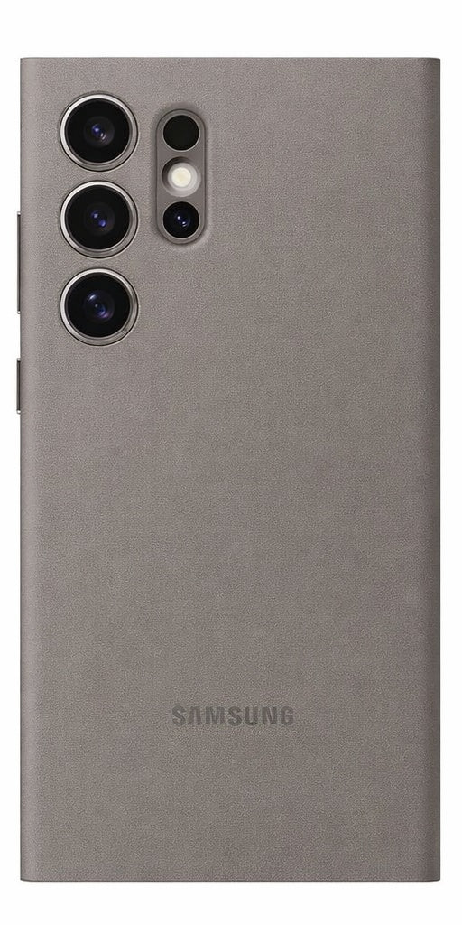 Husa Samsung S23 Ultra Smart View Wallet, Taupe