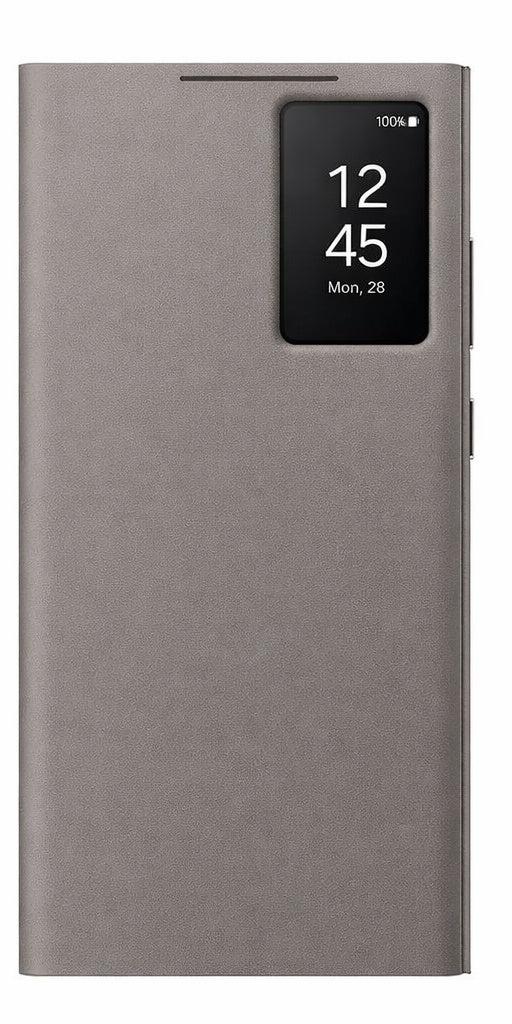 Husa Samsung S23 Ultra Smart View Wallet, Taupe