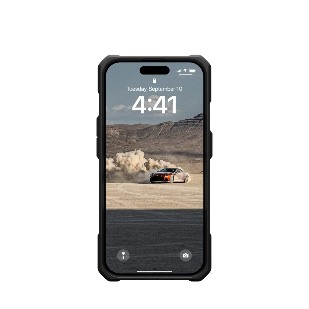 Husa iPhone 13 UAG Monarch Pro,Midnight MagSafe Carbon Fiber