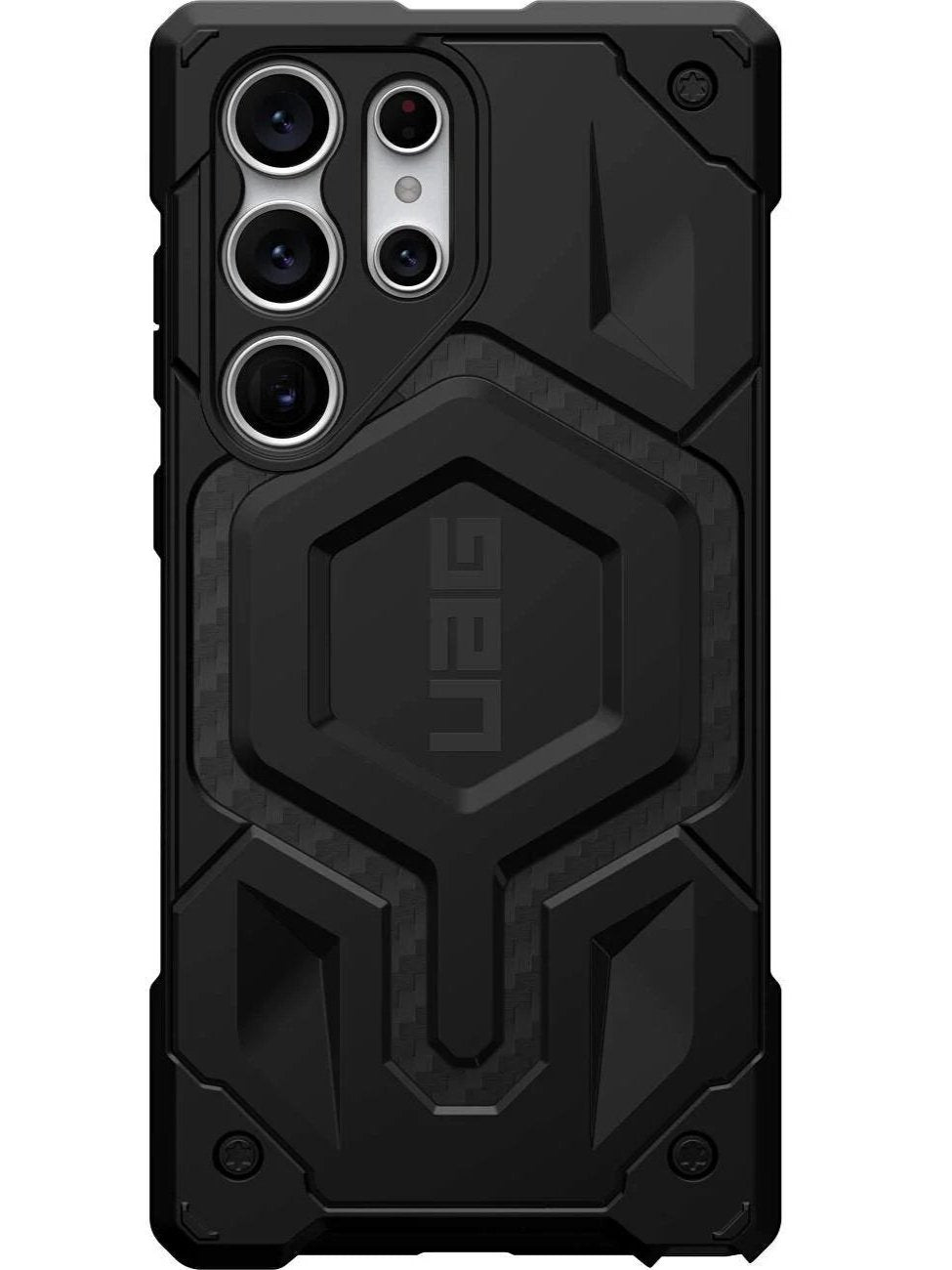Husa Samsung Galaxy S22 Ultra 5G - UAG Monarch Pro MagSafe Carbon Fiber - mag-genius-accesorii