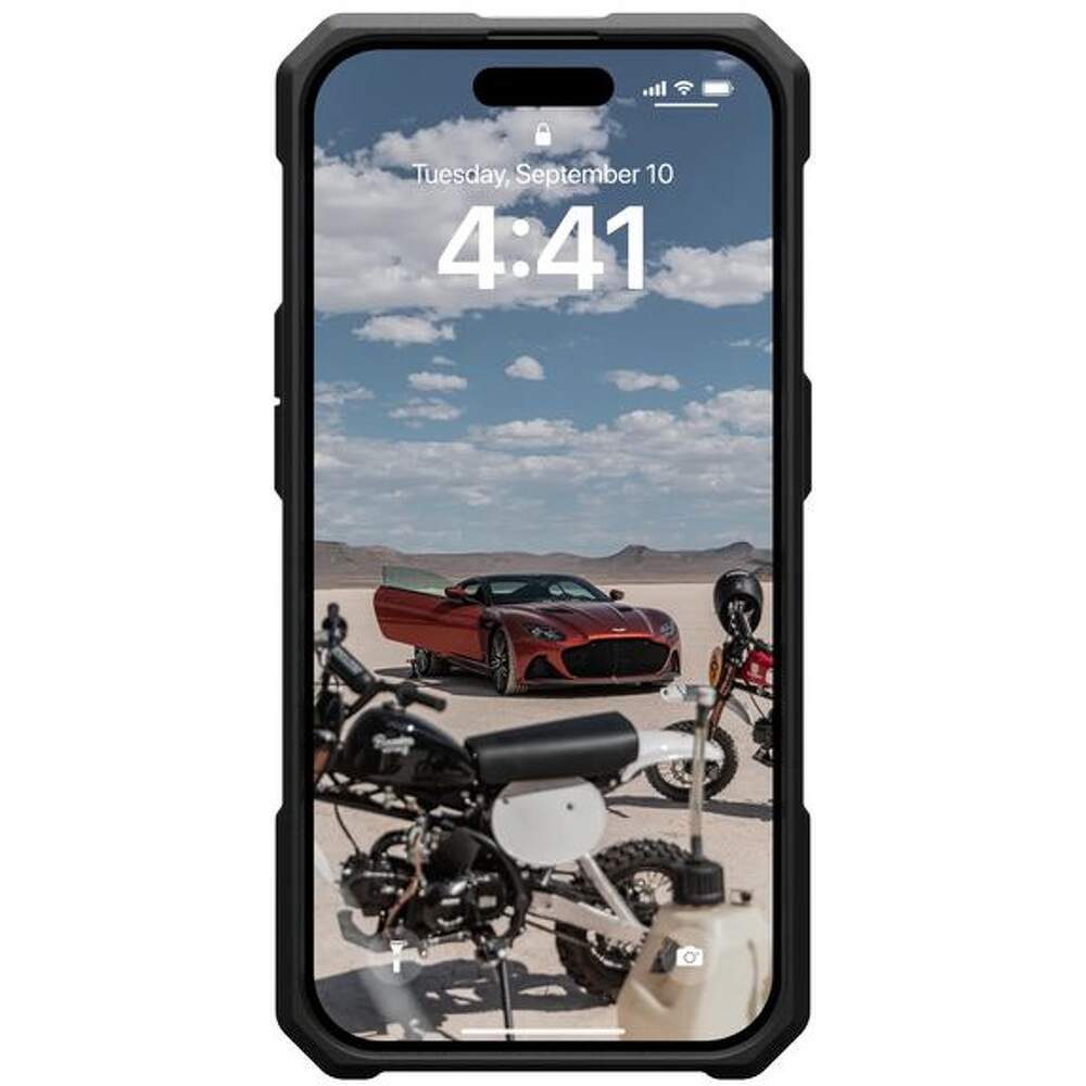 Husa iPhone 12 Pro Argintiu - UAG Monarch Pro MagSafe Carbon Fiber