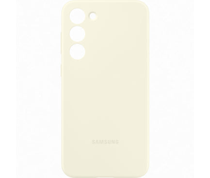 Husa Samsung Galaxy S24 din Silicon Crem
