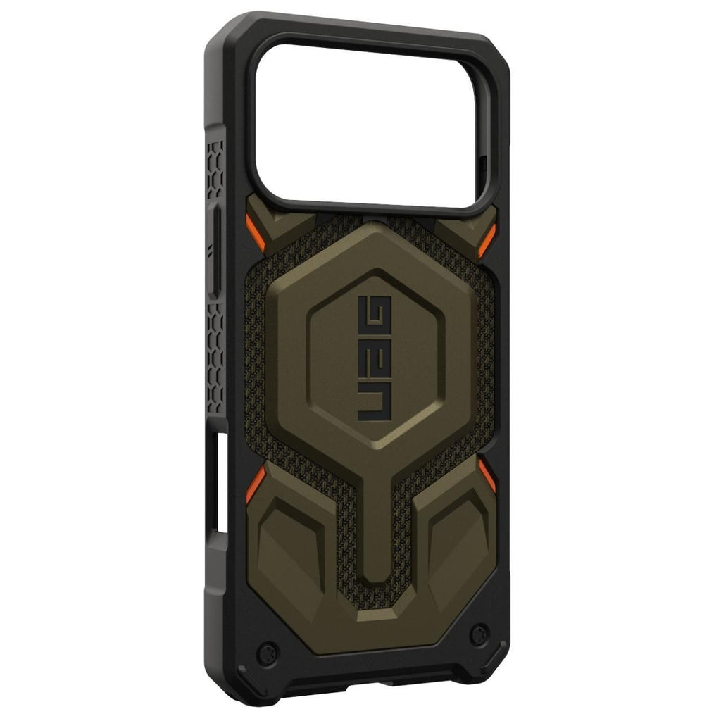Husa iPhone 17 Pro Max, UAG Monarch Pro Kevlar MagSafe, Element Green